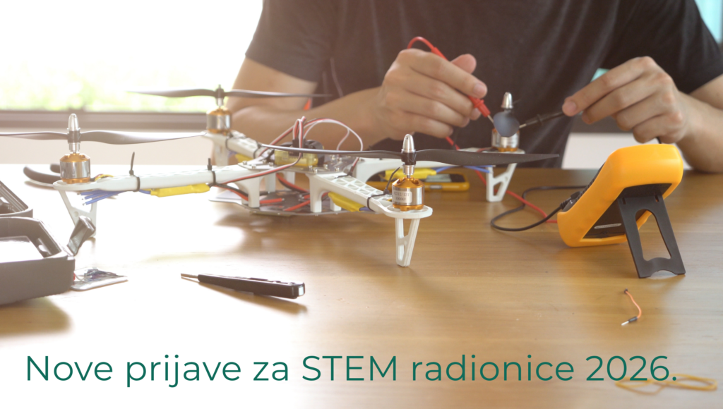 Otvorene prijave za besplatne STEM radionice s dronovima – početak 1. listopada
